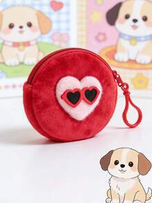 PETSIN 1个装宠物卡通可爱训练零食袋宠物拉链收纳袋宠物多功能狗粮袋训练袋遛狗零食袋 - 彩色 - 查看 14