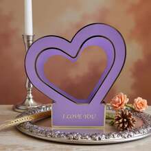 1pc Mother's Day 520 Fresh Flower Gift Box Valentine's Day Heart-Shaped Gift Box Packaging Box Bouquet Gift Box Floral Arrangement Flower Box - Multicolor - View 6