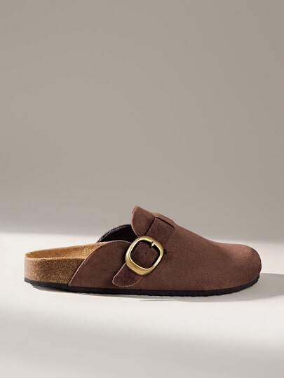 Solecia Women's Casual Versatile Commuter Buckle Flat Shoes