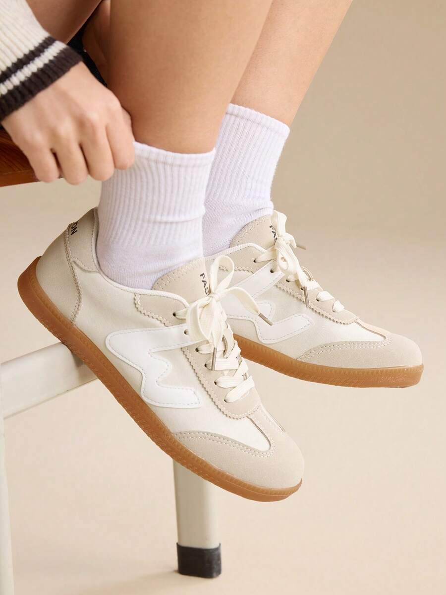 CUCCOO EASI Zapatos casuales para mujer - Beis - Ver 1