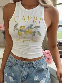 Modelyn Casual Minimalist Round Neck Tight Fit Women Tank Top, Suitable For Summer Spring - Multicolor - View 3