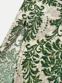 Travachic KIDS Tween Girls' Vacation Casual Green Floral Print Cami Dress - Green - View 4