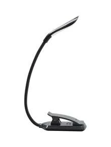 1 Buah Lampu Meja USB Dual-Color Temperature Pelindung Mata, Lampu Baca Mini untuk Pelajar di Asrama dan Penggunaan di Rumah, Lampu Jepit Kerja, Lampu Jepit Buku Isi Ulang - Hitam - View 8