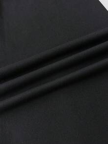 Conjunto de top de tirantes y pantalones a juego en contraste de color negro y rosa para adolescentes, adecuado para primavera/verano. Conjunto acanalado de 2 piezas, conjunto de entrenamiento para chicas, conjunto de entrenamiento acanalado, conjunto de entrenamiento negro y rosa, conjunto de yoga de dos piezas, conjunto de entrenamiento para mujeres - Multicolor - Ver 4