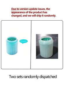 Pet Foot-Washing Cup - The Ultimate Tool For Cat Bathing. Pet Supplies Cleaning And Beauty Foot-Washing Device. Dog Foot-Washing Cup. - Blue - View 13
