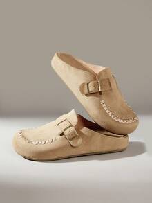 Solecia Women Flats - Apricot - View 3