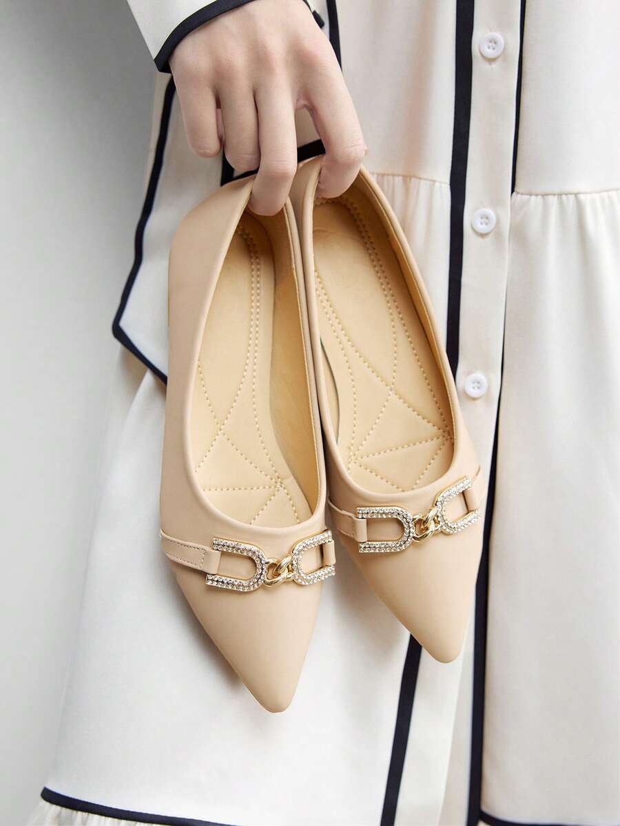 CUCCOO BIZCHIC Women Flats Valentine's Day - Light apricot - View 1