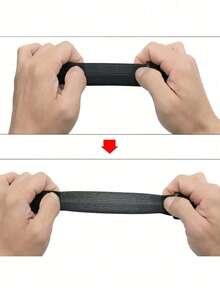 1条透气一次性卫生内裤，带可替换纸巾 - 黑色 - 查看 4