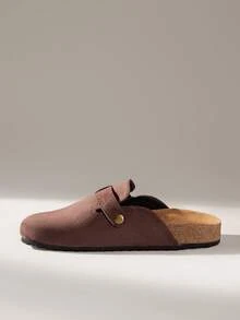 Solecia 女士休闲百搭通勤平底鞋 - 咖啡棕 - 查看 6