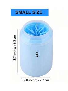 Pet Foot-Washing Cup - The Ultimate Tool For Cat Bathing. Pet Supplies Cleaning And Beauty Foot-Washing Device. Dog Foot-Washing Cup. - Blue - View 9