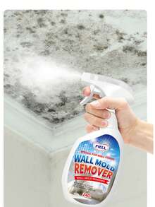 1pc 240ml Bottle Of Wall Mold Remover, Prevents And Removes Mold Spots And Mildew, Cleans White Walls, Removes Mold And Mildew Stains From Wallpaper, Suitable For Walls, Tile Grout, Sinks, Toilets, And Bathrooms. A Great Gift For Family And Friends. - Multicolor - View 1