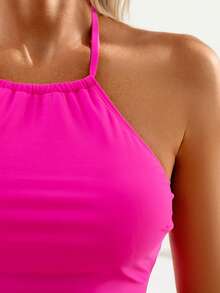 Swim Lushoire Women's Tropical Ocean Print Bikini Two Pieces Bikini Set Set, Casual Holiday - Multicolor - View 4