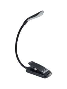 1 Buah Lampu Meja USB Dual-Color Temperature Pelindung Mata, Lampu Baca Mini untuk Pelajar di Asrama dan Penggunaan di Rumah, Lampu Jepit Kerja, Lampu Jepit Buku Isi Ulang - Hitam - View 7