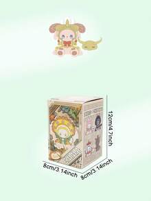 POKOJA LAND 盲盒（非毛绒填充），适合作为节日礼物送给朋友，哥特式奢华宫殿盲盒人偶 - 共9款（8款常规款+1款隐藏款），ABS材质收藏玩具，饰有华丽的金色点缀和主题服饰，是送给亲朋好友的贴心礼物，也是摆放在书架/桌面上的独特装饰品，优雅盛大庆典主题人偶套装，适合收藏家收藏。 - 潮玩盲盒 - 查看 5