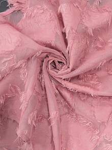 Franclia Women's V-Neck Single-Breasted Fringed Texture Elegant Casual Tank Top Women Summer 2 Pieces Sets Girly Tops 2 Piece Denim Sets Woman - Pink - View 5