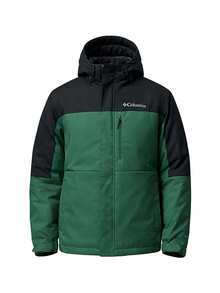Columbia Men's Waterproof Hooded Jacket Green - Green - View 1