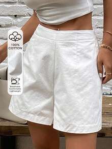 Livesso 女士宽松休闲沙滩度假短裤，夏季新品