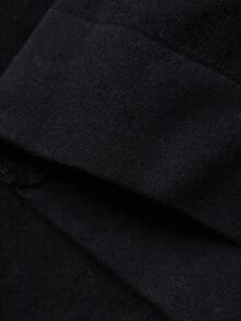 DAZY Leggings ajustados de unicolor para mujer, otoño/invierno - Negro - Ver 5