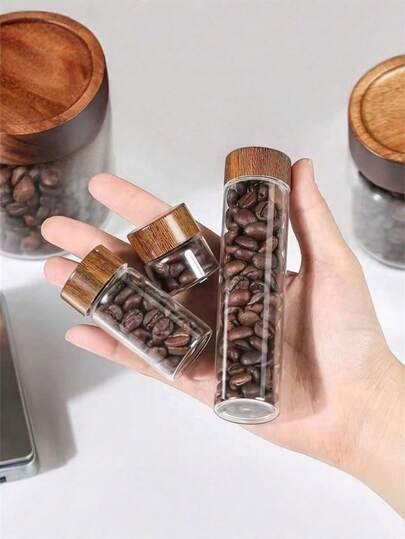 1 adet Mini Cam Sızdırmaz Kavanoz, 20 ml, L30 ml Taşınabilir Test Tüpü Saklama ve Depolama Aracı, Küçük Boş Şişelerin Sızdırmaz Saklanması