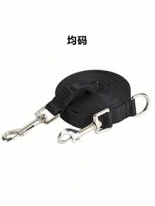 10 Ft 16 Ft 23 Ft 33 Ft Multi-Perpass Solid Color Pet Lead, Hands Free Dog Walking Lead, Sliding Tow Rope Suitable For Training, Walking, Outdoor Activities - Suitable For Pets Of Various Sizes, Black - Black - View 14