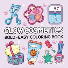 1本（Glow Cosmetics）成人及青少年涂色书，可用于消磨时间、展示化妆品、护肤品、装饰，适合赠送给朋友、家人和同事，有助于放松身心、缓解压力。绘画书，高端软皮封面，图案设计大胆简约，是节日礼物和返校礼物的理想之选。 - CMY化妝品 - 查看 1