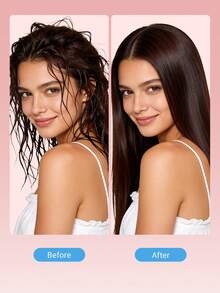 Teckwe 二合一吹直器，快速干发负离子直发器，防烫吹风梳，适用于家庭、宿舍、美发沙龙 - 查看 5