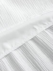 Sweetra French Design Backless Tie Strap Maxi Dress, Summer New Arrival - Black - View 3