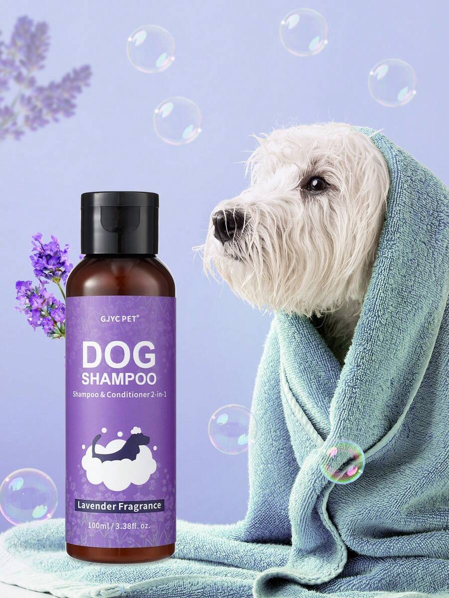 2-In-1 Lavender Dog Shampoo & Conditioner – Deep Cleans & Detangles, Leaves Coat Soft & Shiny With Calming Long-Lasting Scent - 100ml - View 1