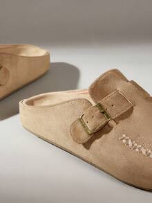 Solecia Women Flats - Apricot - View 5