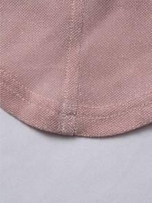 GlowEve 女士纯色亮面褶皱吊带背心 - 粉色 - 查看 6