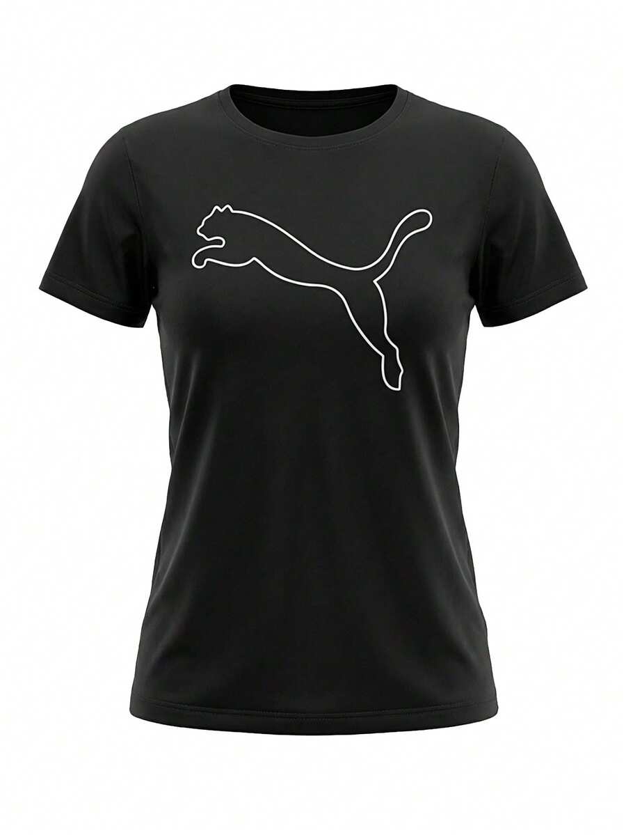 Puma Sports Tees & Tanks Versatile Lightweight Easy To Match Sports Outdoor Training Black 525892-01 - Black - View 1