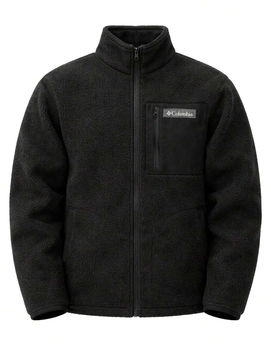 Columbia Men's Full Zip Jacket Black - Black - View 1