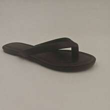 HighSole 夏季休闲百搭人字拖 - 黑色 - 查看 7