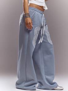 MUSERA Women Sweatpants - Blue - View 3