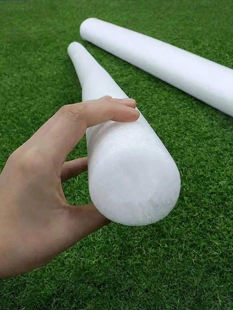 3/6支装优质白色花泥棒 - DIY婚礼插花底座,实心圆柱形海绵,花艺装饰用聚苯乙烯泡沫花管泡沫棒,完美适用于婚礼装饰、婚礼拱门、活动派对装饰、家居装饰和罗马装饰 - 泡棉棒 - 查看 1