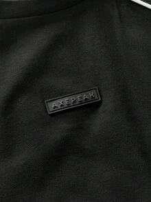 EASEVO Áo thun nam cỡ lớn cổ tròn tay ngắn, kiểu dáng thường ngày, đa năng, thích hợp đi làm. - màu đen - Xem 7