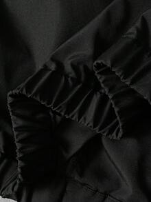 Bộ đồ nam PAVTROS gồm áo khoác cardigan có mũ trùm đầu và quần short, phối sọc phản quang, thích hợp cho Ngày Valentine, Xuân Hè, làm quà tặng cho bạn trai, lễ hội Mardi Gras, phong cách cổ điển, thời trang đường phố, tiệc tùng, ngày lễ Thánh Patrick, đi chơi. - màu đen - Xem 6