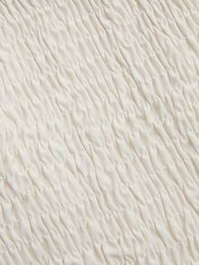 Sweetra Cute Mushroom Polka Dot Print Square Neck Mini Dress - Red - View 7