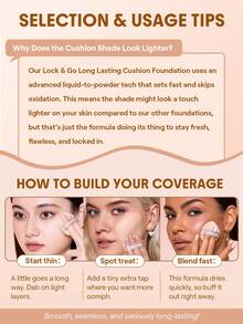 SHEGLAM Lock & Go Long-Lasting 氣墊粉餅-Mocha - Mocha - 查看 9
