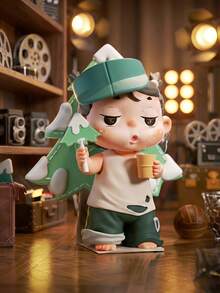POKOJA LAND Fashion Cute LOST FILMING SITE Blind Box(Non-Plush Filling), 1pc "Stage Dreamers" Series Blind Box Figure, Chibi Character Figurine With 9 Regular Styles & 1 Hidden Surprise, Collectible Art Toy With Performance & Creative Career Themed Accents, Ideal For Desk Decor, Home Decoration & Party Favors, Perfect Festival Gift For Friends & Family, Great Valentine's Day Present For Collectors & Enthusiasts - Tide play blind box - View 10