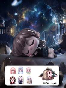 POKOJA LAND 盲盒（非毛绒填充）1个热门“哥特低语”系列盲盒人偶，Q版人物手办，包含6款常规造型和1款隐藏惊喜，具有暗黑氛围的收藏级艺术玩具，是桌面摆件、家居装饰和派对礼品的理想之选，也是馈赠亲朋好友的完美节日礼物，更是送给收藏家和爱好者的绝佳情人节礼物。 - 潮玩盲盒 - 查看 9