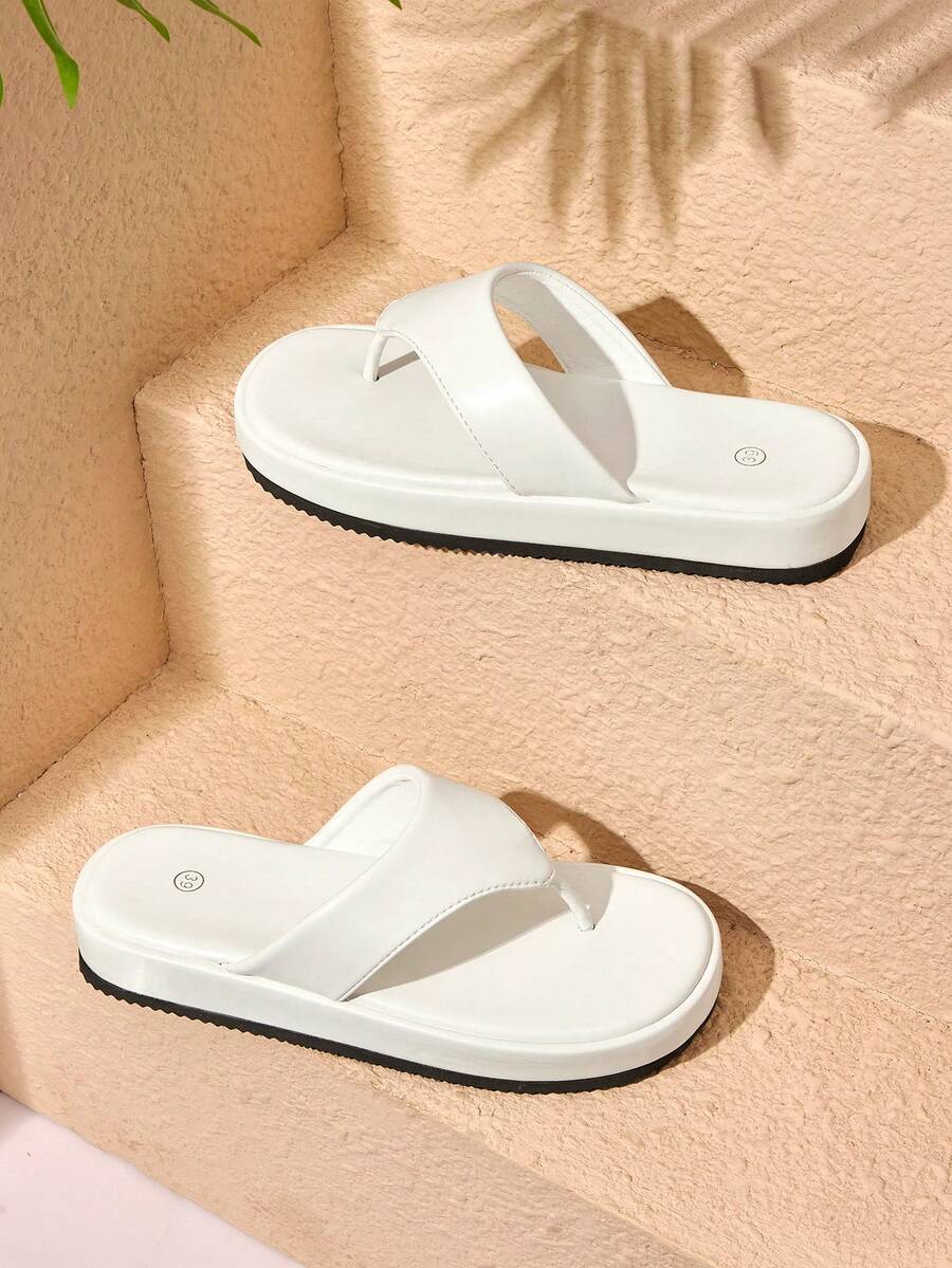 Women Platforms & Wedge Sandals - White - View 1