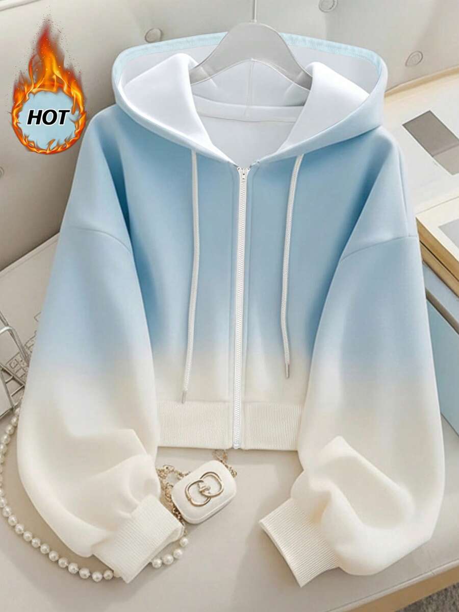 Resyla Women's Casual Ombre Sweatshirt, Autumn/Winter