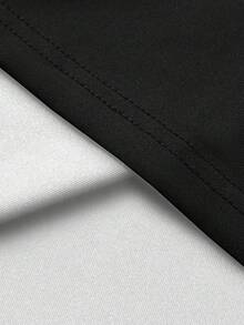 Manfinity Sport PWRUP Men's Cross Print Round Neck Long Sleeve Casual Fitness Workout T-Shirt - Multicolor - View 3