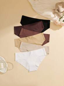 NudeFit 6条/包 无缝舒适柔软女士内裤 - 彩色 - 查看 1