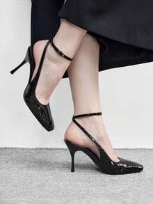 CUCCOO BIZCHIC Women Pumps Spring Shoes - Black - View 3