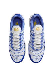 Nike Air Max Plus Men's Sneakers White / Varsity Maize / Lyon Blue IF6224 - White/Lyon Blue-Polar-Varsity Maize - View 5