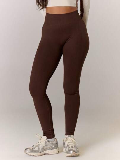 Musera Sport Sport Seamless Sculpt Scrunch Bum Leggings Co-Ord Bottom Only Active Gym Workout Casual Sonder