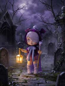 TOYCITY 盲盒（无填充），劳拉女巫茶会收藏人偶盲盒系列，12款常规款+1款隐藏款审判天使设计，优质ABS塑料艺术玩具，奇幻美学，多功能桌面及书架装饰，送给朋友、家人、收藏家及奇幻爱好者的完美生日及节日礼物 - 潮玩盲盒 - 查看 13