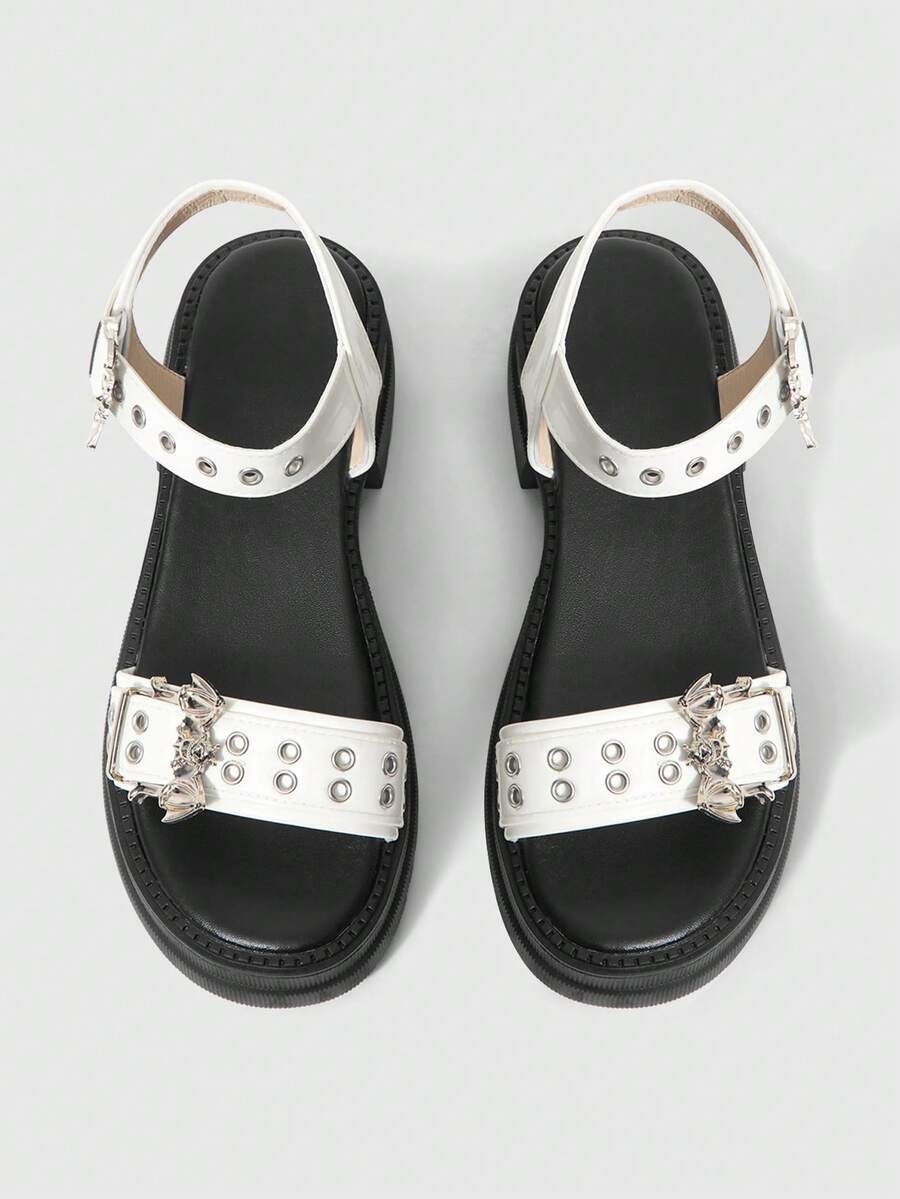 Sugerpunk Women Platforms & Wedge Sandals Valentine's Day - White - View 1